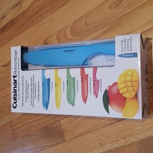 10-PC Ceramic coded knife set.